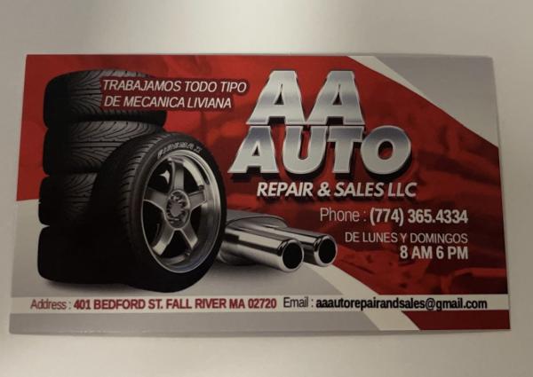 AA Auto Repair and Sales LLC