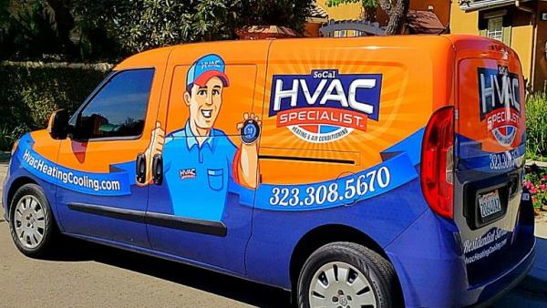 Socal Hvac Specialist Heating & AIR Conditioning