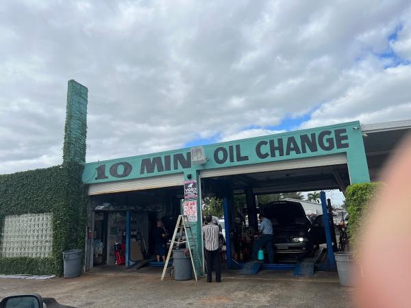 10 Min. Oil Change