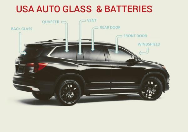 USA Auto Glass + Batteries