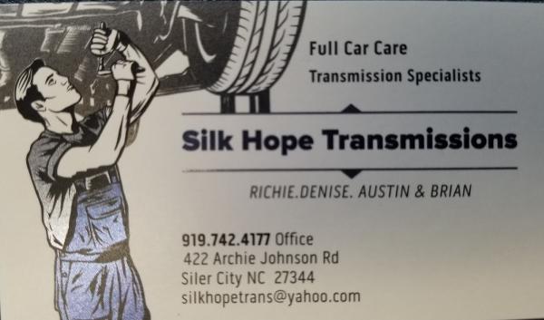 Silk Hope Transmissions