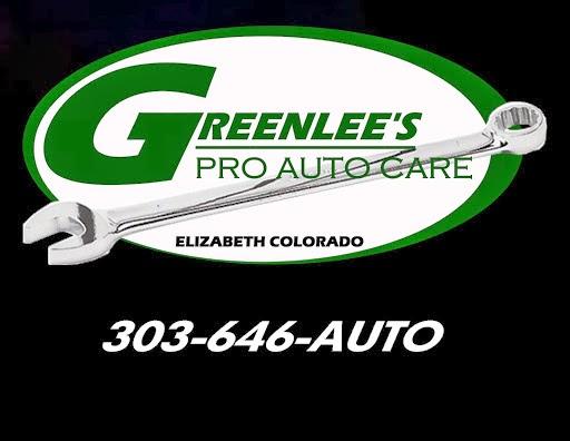 Greenlee's Pro Auto Care