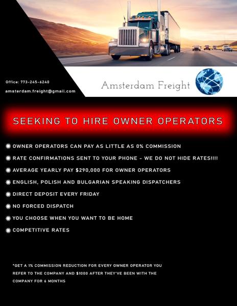 Amsterdam Freight Inc