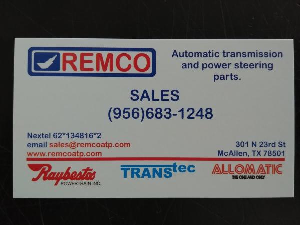 Remco Automatic Transmissions Parts