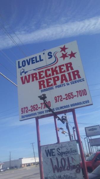 Lovell's Wrecker Repair