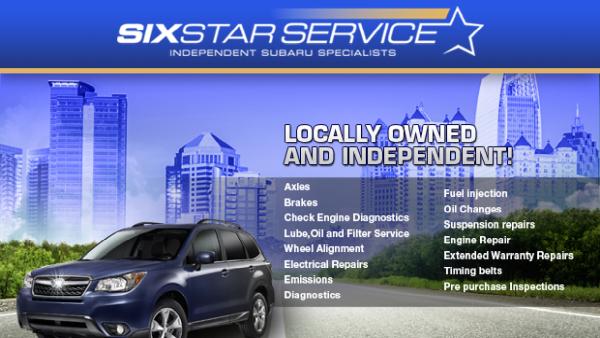 Six Star Subaru Service