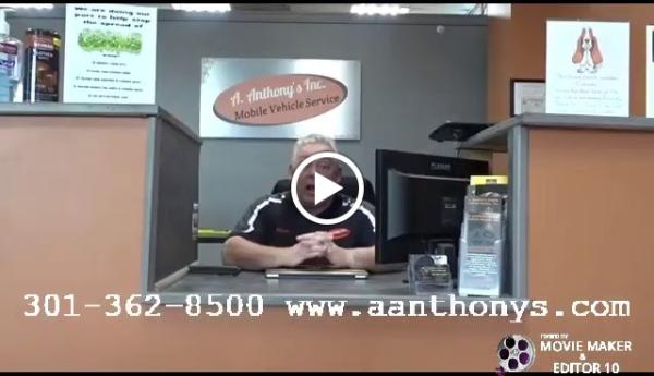 A. Anthony's Mobile Vehicle Service
