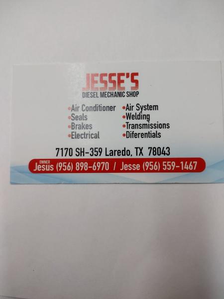 Jesses Diesel Mechanic Shop