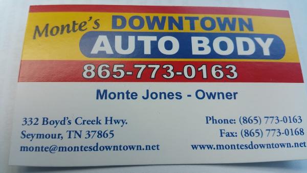Monte's Downtown Autobody