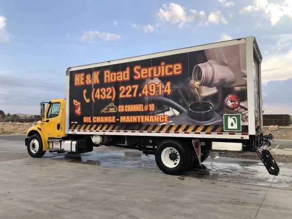 HE & K-Mobile Semi-Trucks OIL Change