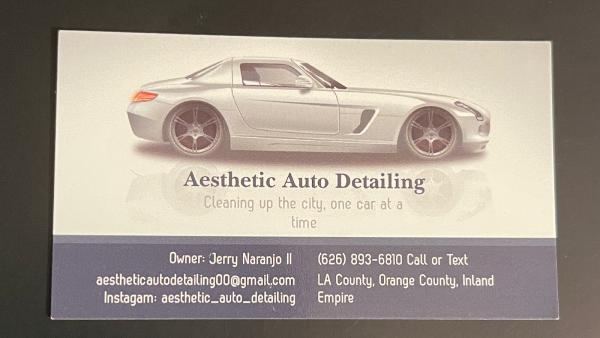 Aesthetic Auto Detailing LLC