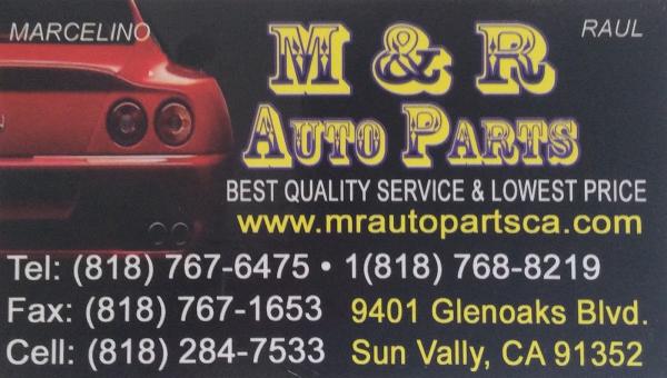M & R Used Auto Parts