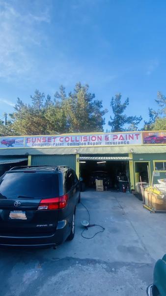 Sunset Collision & Paint