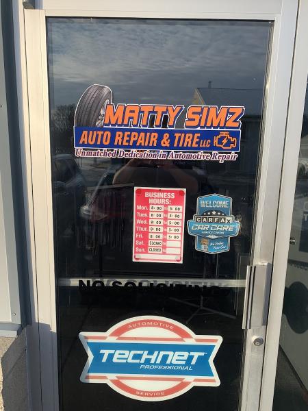 Matty Simz Auto Repair & Tire LLC