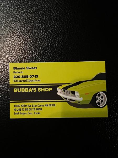 Bubbas Shop