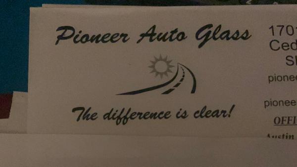 Pioneer Auto Glass