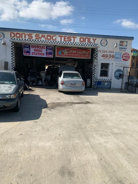 Don's Smog Test Only