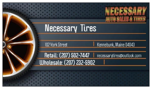 Necessary Tires