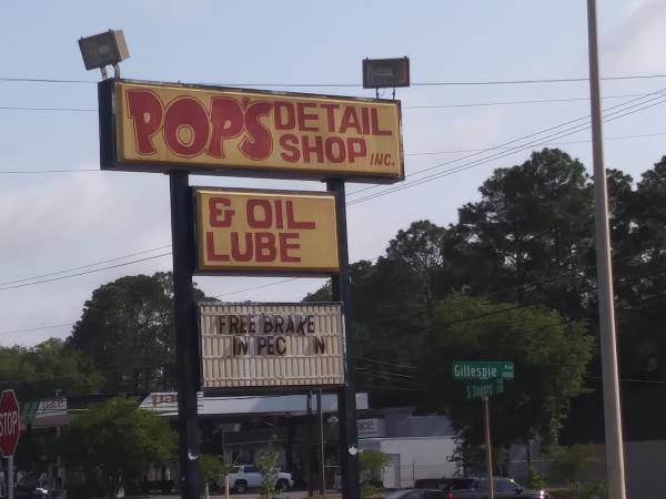 Pop's Detail & Oil Lube Inc.