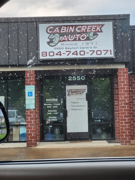 Cabin Creek Auto Services