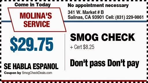 Molina Service Smog Check