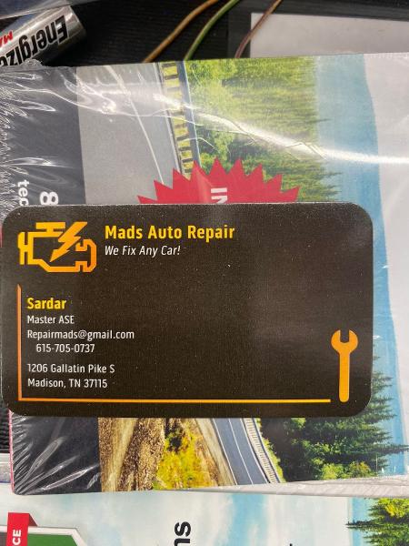 Mads Auto Repair and Service