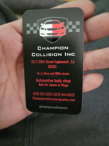 Champion Collision Inc