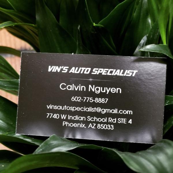 Vin's Auto Specialist
