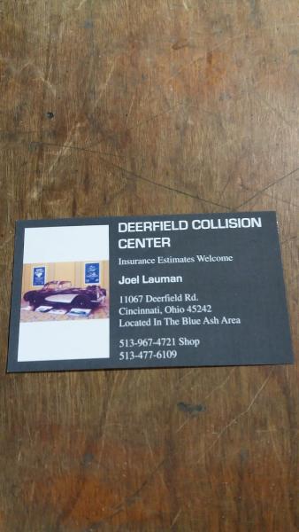 Deerfield Collision