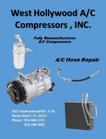 West Hollywood AC Compressors INC