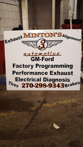 Mintons 3rd Gen Automotive