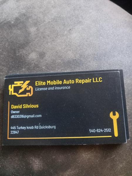 Elite Mobile Auto Repair LLC