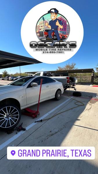 Oscar's 24 HRS Mobile Tire Repair Servicio DE Llantas 24 Horas