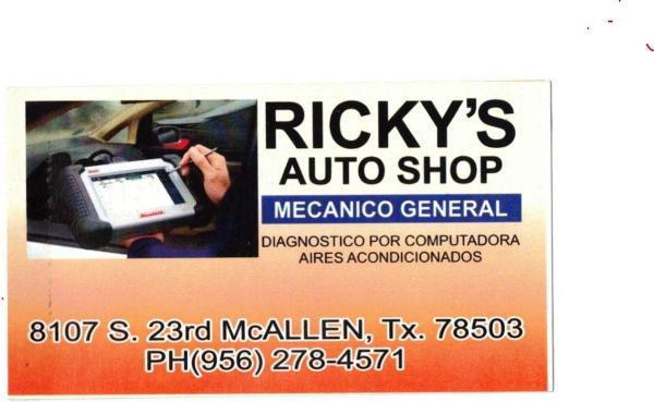 Ricky's Auto Shop