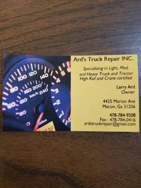 Ard's Auto & Truck Repair Inc