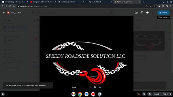 Speedy Roadside Solution LLC