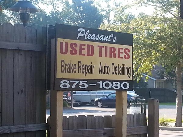 Pleasant's Used Tires Inc