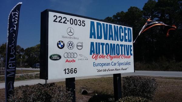 Advanced Automotive OF THE Crystal Coast