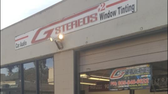 G Stereos #2 and Window Tint