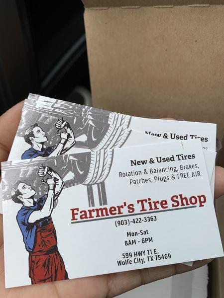 Farmer's Tire Shop