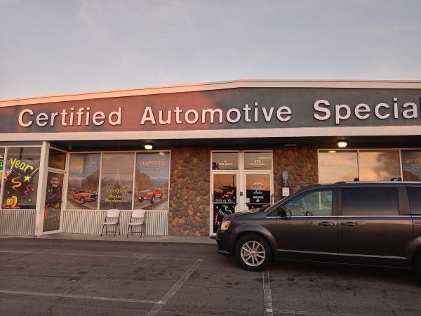 Certified Automotive Specialists
