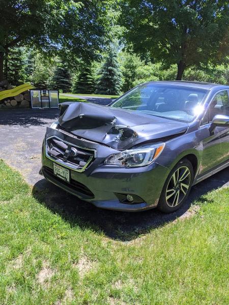 Straight Line Collision