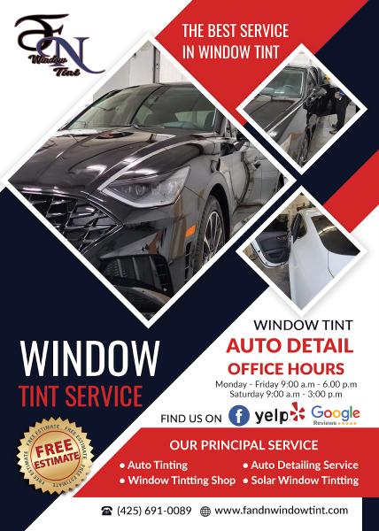 F&N Window Tint Automotive Residential and Commercial LLC