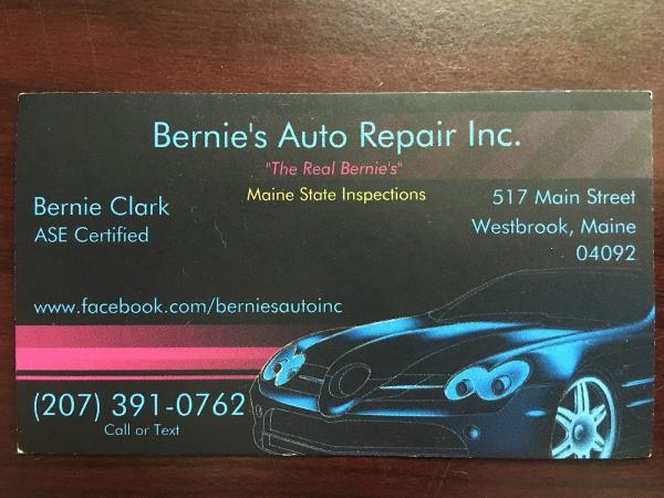 Bernie's Auto Repair Inc.