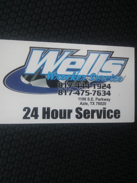 Wells Wrecker Services