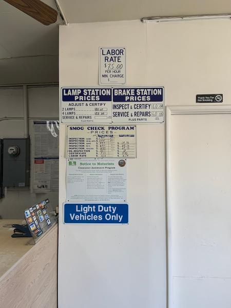 A&G Smog Test Only