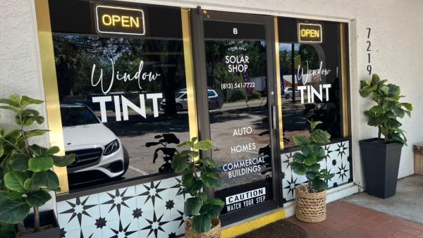 Solar Shop Window Tint
