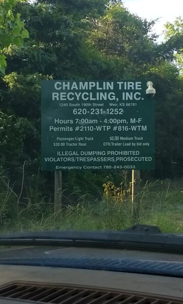 Champlin Tire Recycling Inc