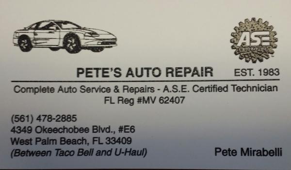 Pete's Auto Repair