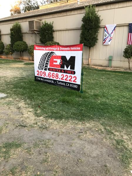 E&M Auto Service AND Tires Inc.